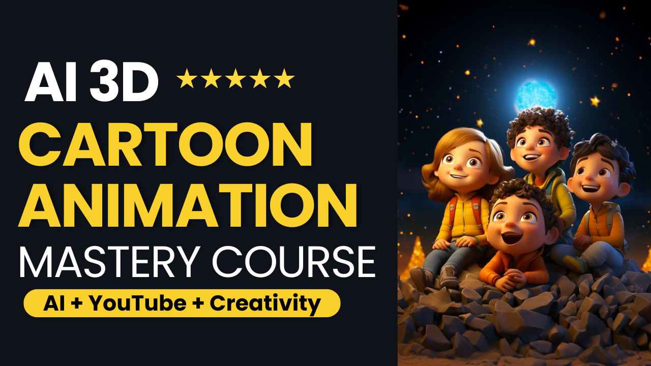 ai 3d cartoon animation course